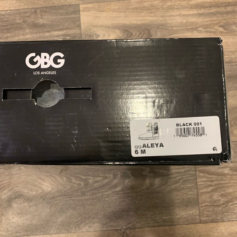 GBG Los Angeles Aleya New Fur Lined Boots Size 6 - Picture 4 of 5